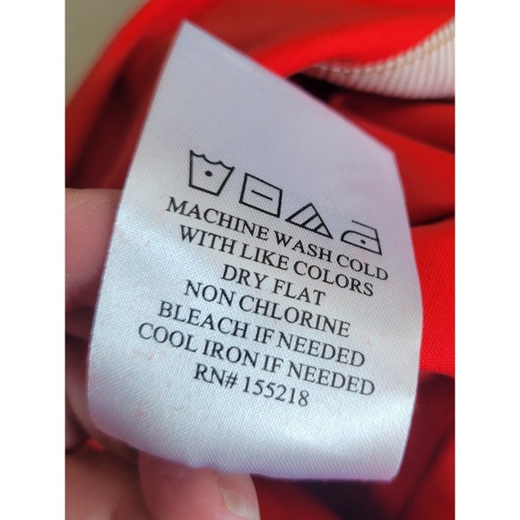 Wildfang Essential Long Sleeve Jumpsuit Red Size XS NWT Coveralls - Picture 8 of 14